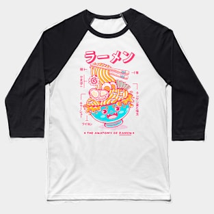 RAMEN ANATOMY (variant 2) Baseball T-Shirt